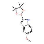 RHAWN 5-Methoxy-2-(4,4,5,5-tetramethyl-1,3,2-dioxaborolan-2-yl)-1H-indole
