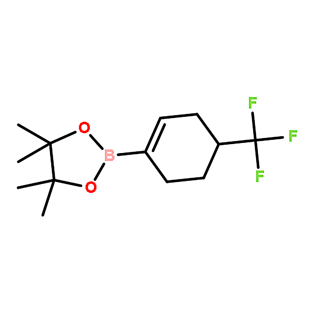 RHAWN 4,4,5,5-Tetramethyl-2-[4-(trifluoromethyl)-1-cyclohexen-1-yl]-1,3,2-dioxaborolane