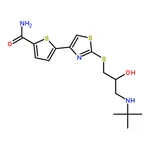 RHAWN 5-(2-((3-(tert-Butylamino)-2-hydroxypropyl)thio)thiazol-4-yl)thiophene-2-carboxamide