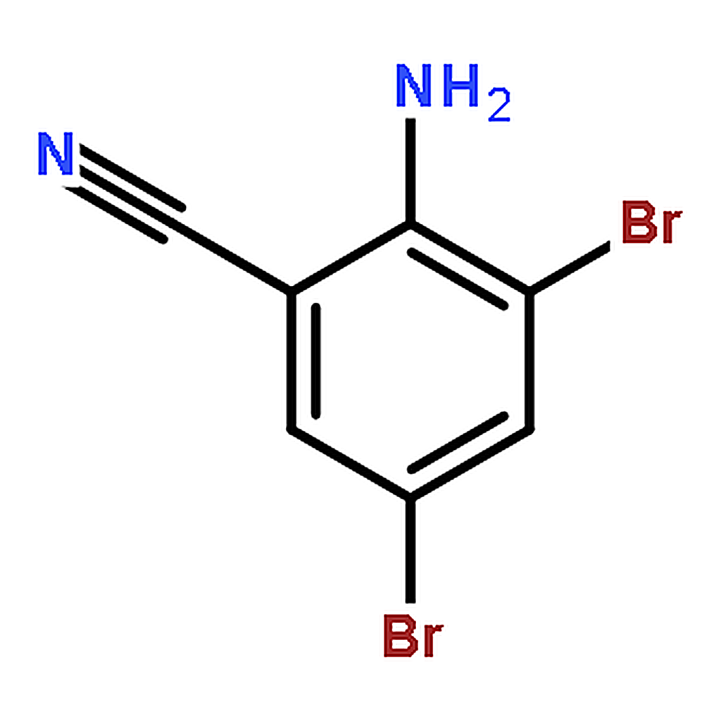 RHAWN 2-Amino-3,5-dibromobenzonitrile