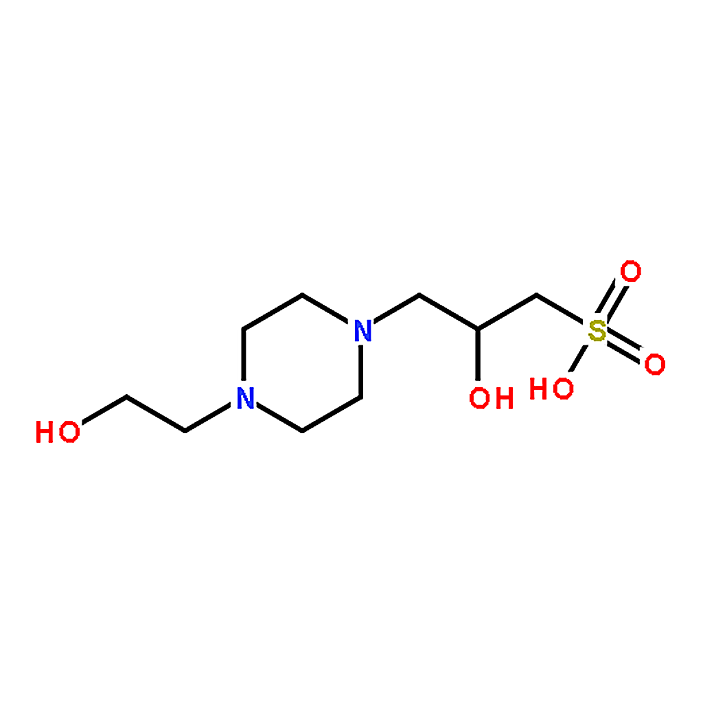 RHAWN 4-(2-Hydroxyethyl)piperazine-1-(2-hydroxypropanesulfonic acid) monohydrate (HEPPSO)
