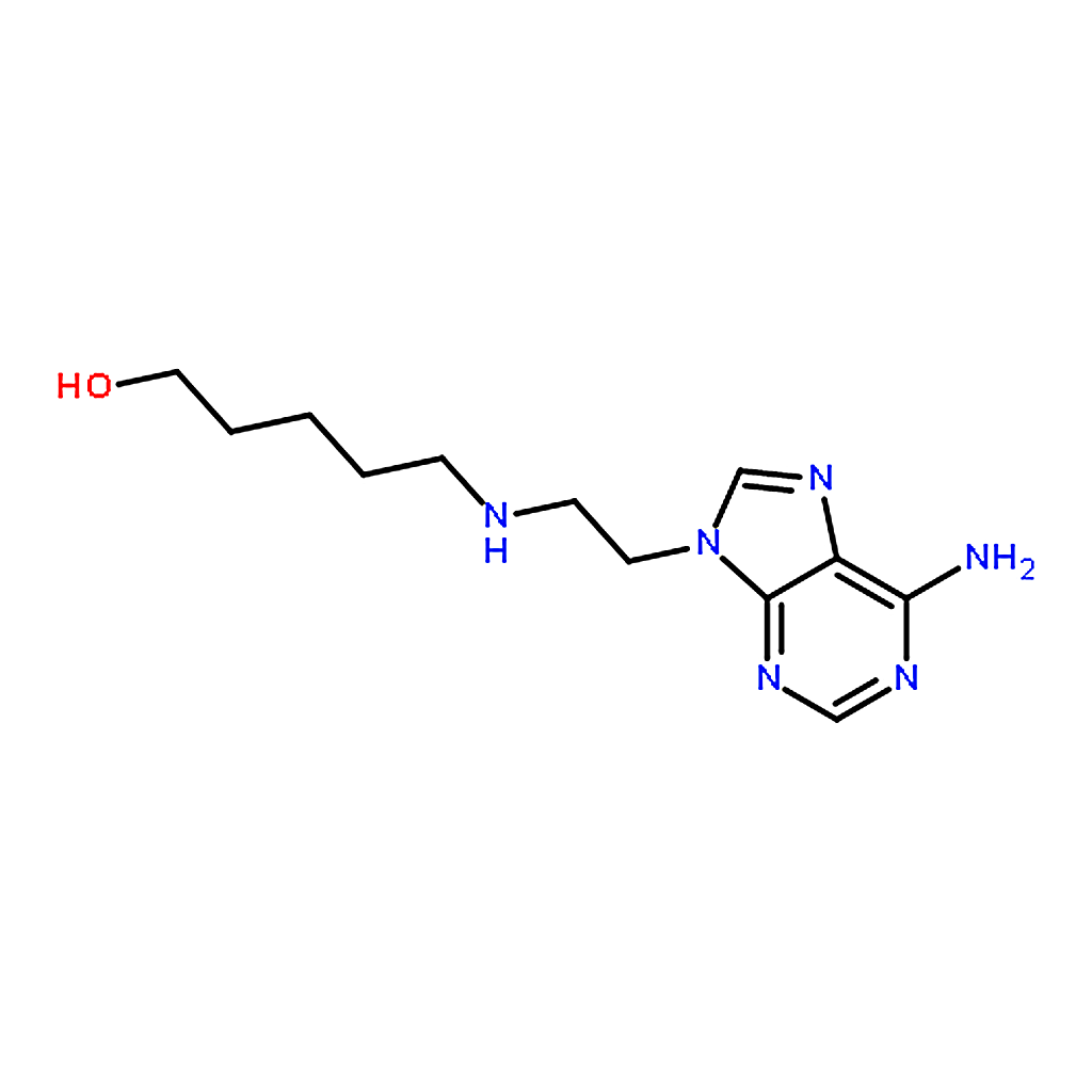 RHAWN 5-{[2-(6-Amino-9H-purin-9-yl)ethyl]amino}-1-pentanol
