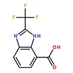 RHAWN 2-(trifluoromethyl)-1H-benzimidazole-4-carboxylic acid