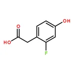 RHAWN 2-Fluoro-4-hydroxyphenylacetic acid