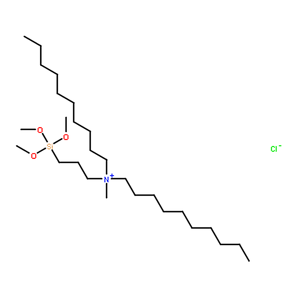 RHAWN N，N-DIDECYL-N-METHYL-N-(3-TRIMETHOXYSILYLPROPYL)AMMONIUM CHLORIDE