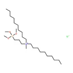 RHAWN N,N-DIDECYL-N-METHYL-N-(3-TRIMETHOXYSILYLPROPYL)AMMONIUM CHLORIDE