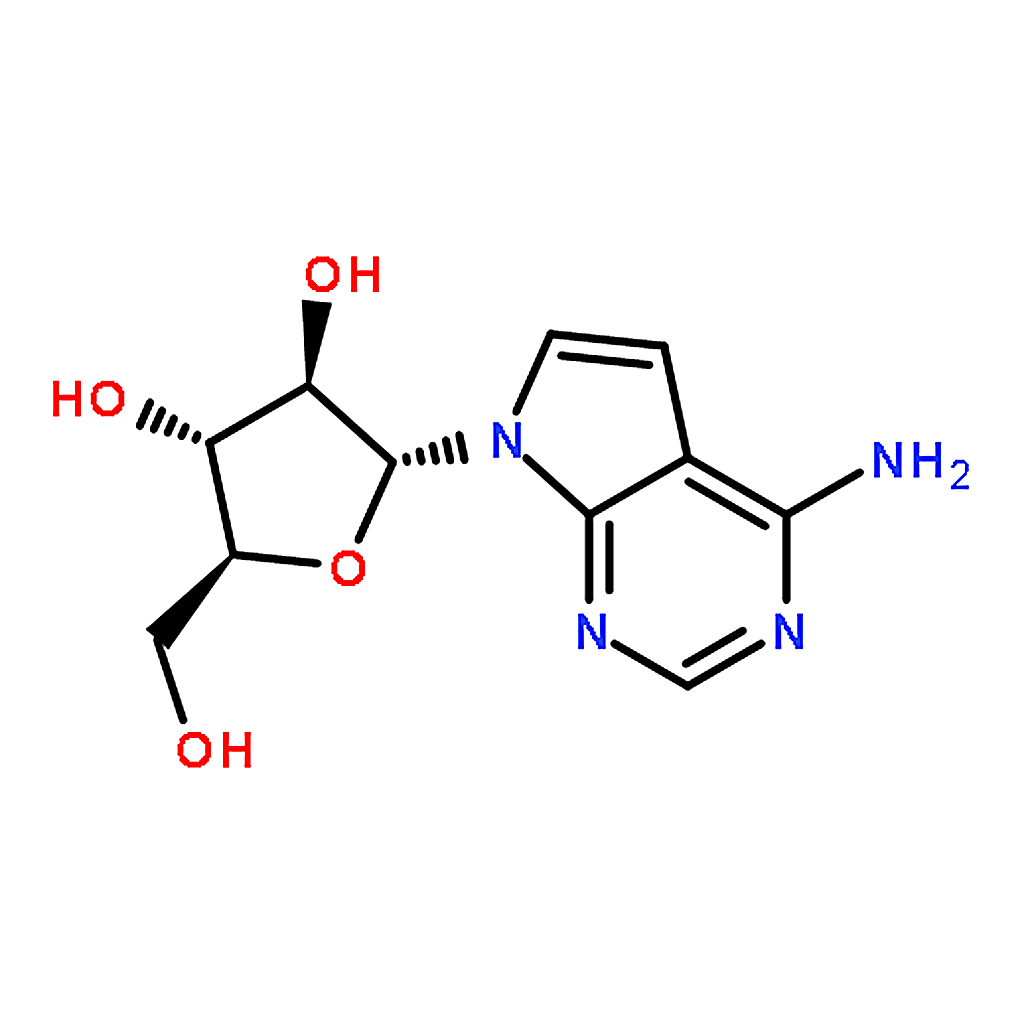 RHAWN 4-Amino-7-(-D-ribofuranosyl)pyrrolo[2,3-d]pyrimidine
