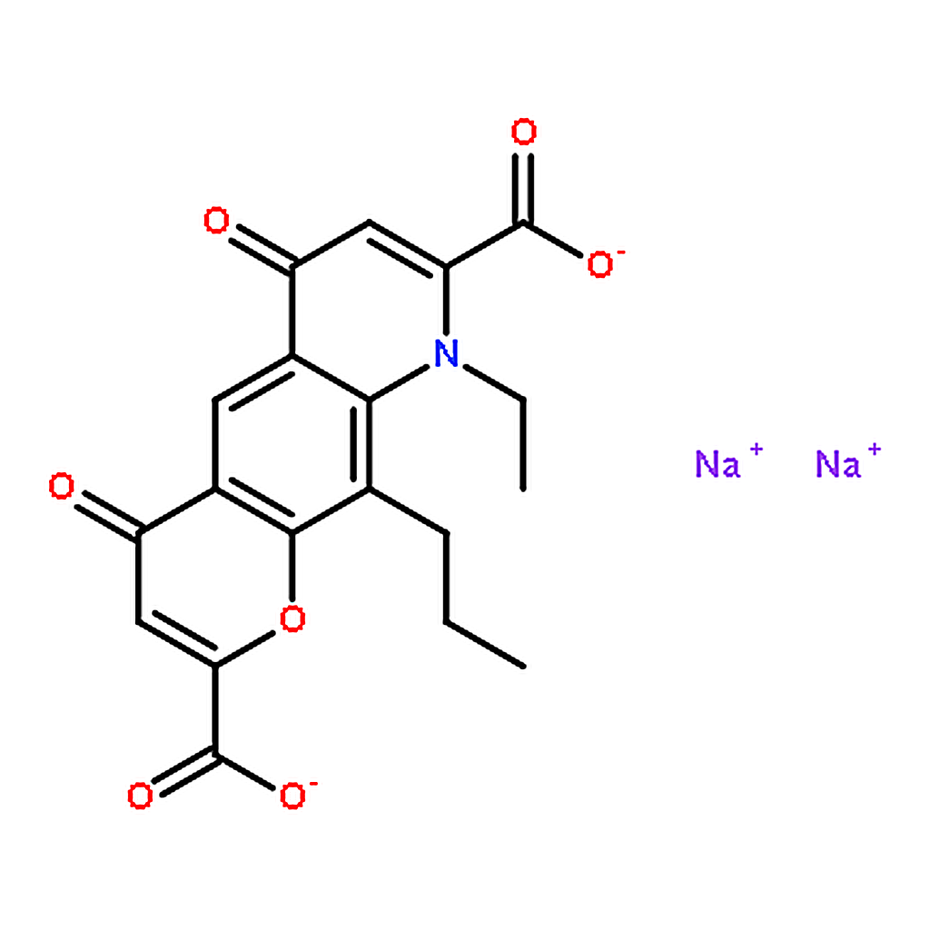 RHAWN Sodium 9-ethyl-4,6-dioxo-10-propyl-6,9-dihydro-4H-pyrano[3,2-g]quinoline-2,8-dicarboxylate