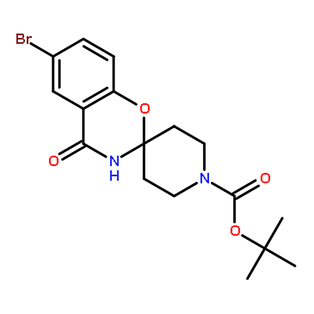 RHAWN 6-Bromospiro[1，3-benzoxazine-2，4'-piperidine]-4(3H)-one， N-BOC protected