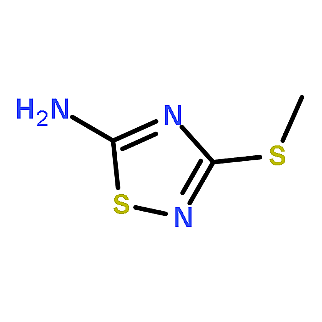 RHAWN 3-(Methylthio)-1,2,4-thiadiazol-5-amine