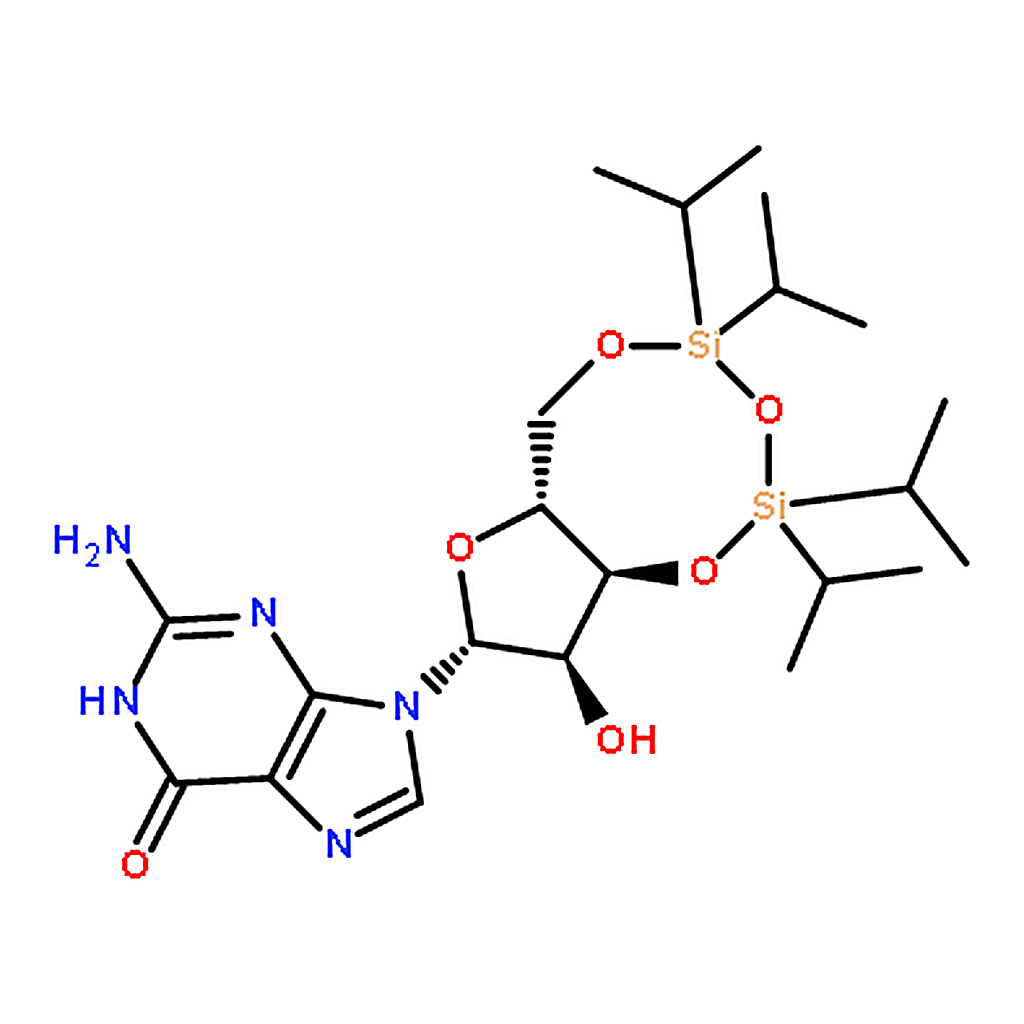 RHAWN 3',5'-O-(1,1,3,3-TEtraisopropyl-1,3-disiloxanediyl)guanosine