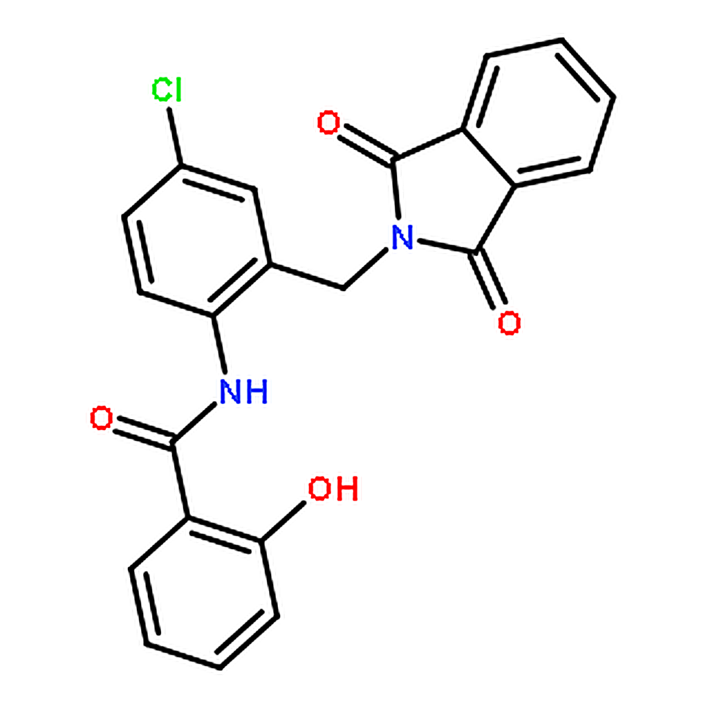 RHAWN N-{4-chloro-2-(1,3-dioxo-1,3-dihydro-2H-isoindol-2-yl)methylphenyl}-2-hydroxybenzamide