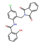 RHAWN N-{4-chloro-2-(1,3-dioxo-1,3-dihydro-2H-isoindol-2-yl)methylphenyl}-2-hydroxybenzamide