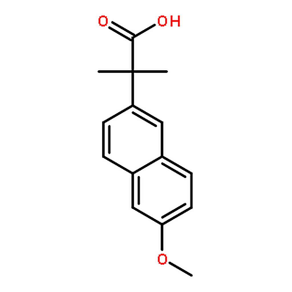 RHAWN 2-(6-Methoxynaphthalen-2-yl)-2-methylpropanoicacid