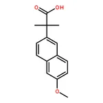 RHAWN 2-(6-Methoxynaphthalen-2-yl)-2-methylpropanoicacid