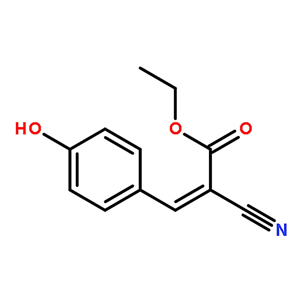 RHAWN (E)-Ethyl 2-cyano-3-(4-hydroxyphenyl)acrylate