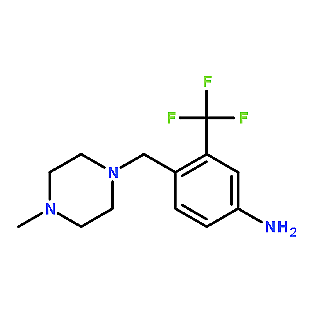 RHAWN 4-((4-Methylpiperazin-1-yl)methyl)-3-(trifluoromethyl)aniline