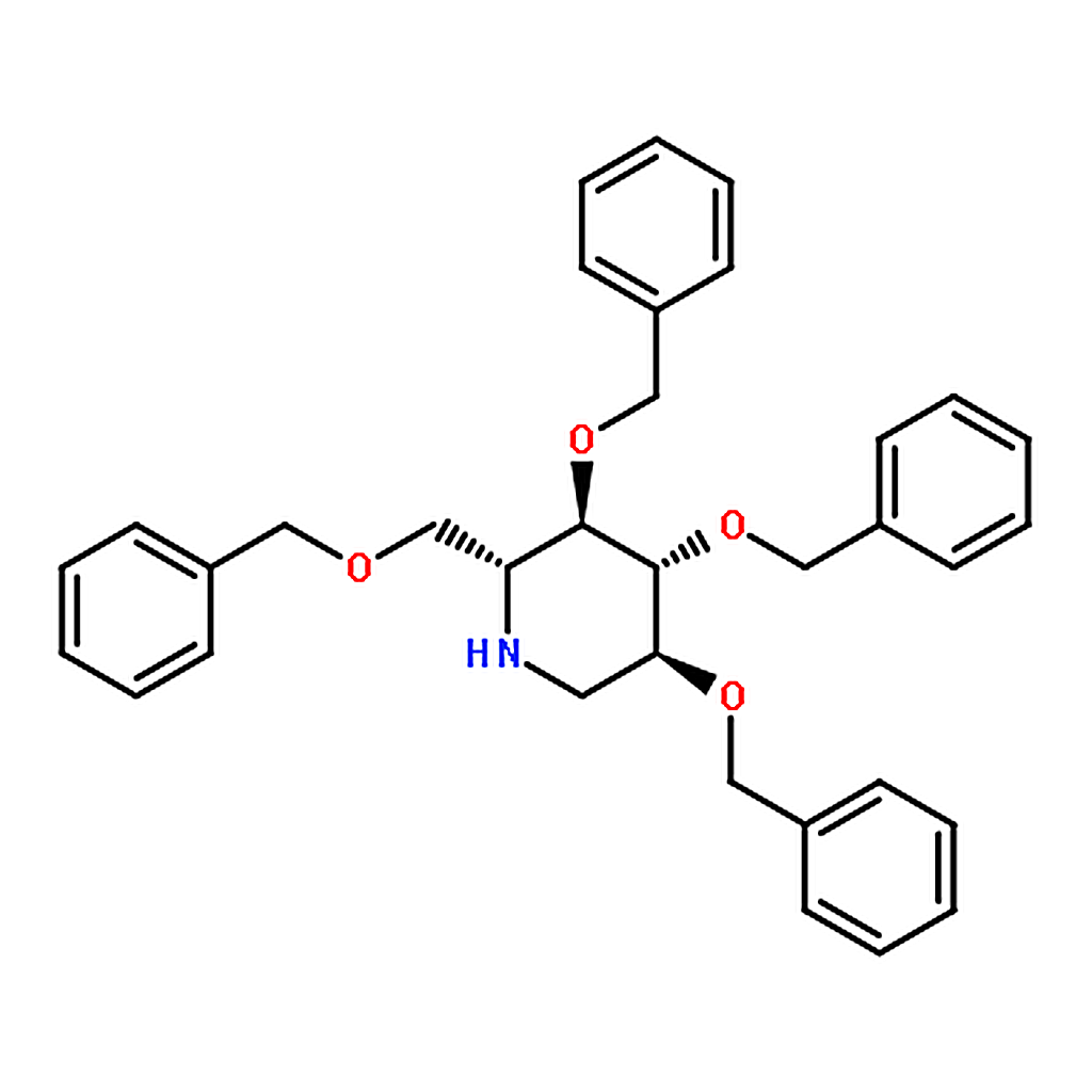 RHAWN 3，4，5-Tris(benzyloxy)-2-((benzyloxy)methyl)piperidine