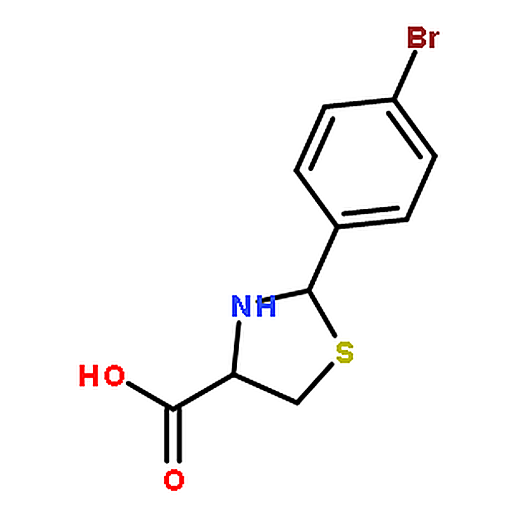 RHAWN 2-(4-Bromophenyl)thiazolidine-4-carboxylicacid