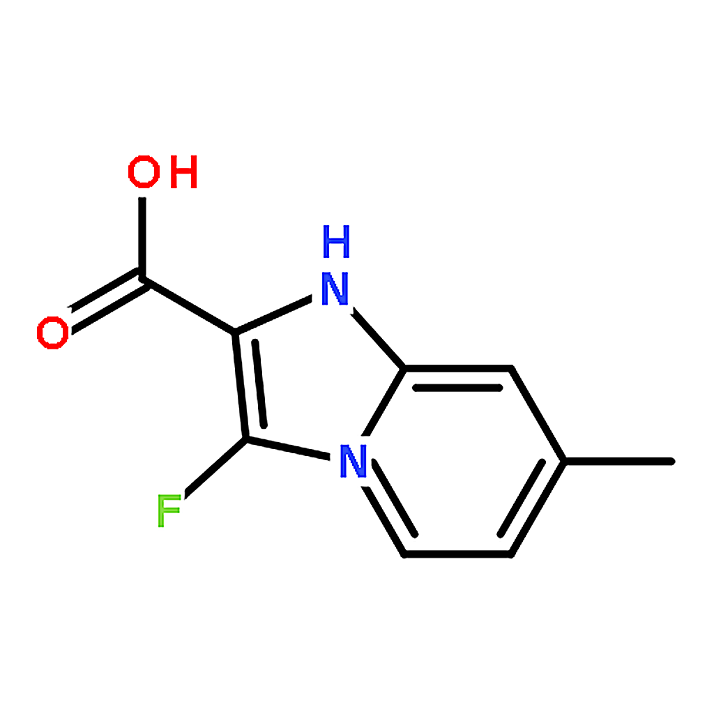 RHAWN 3-Fluoro-7-methylimidazo[1，2-a]pyridine-2-carboxylicacid