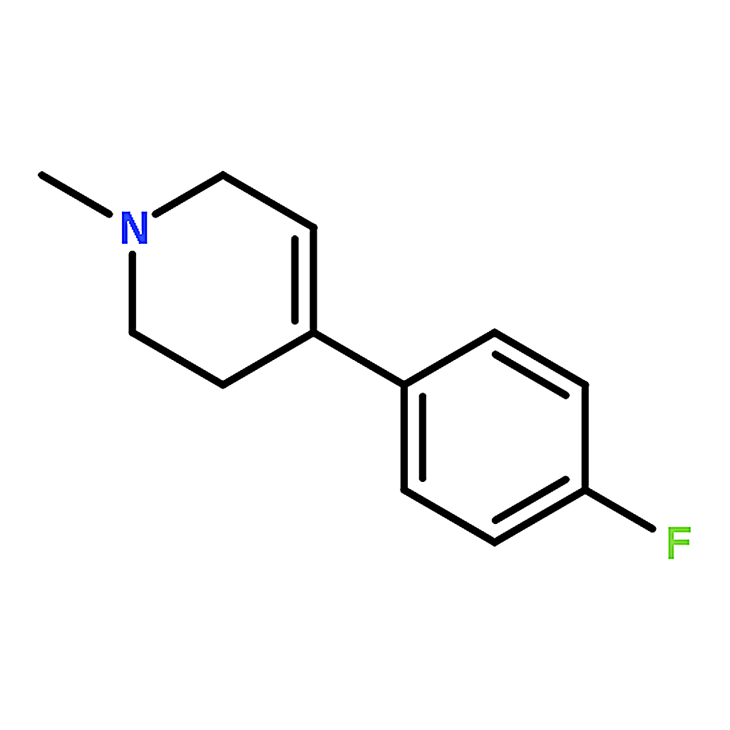RHAWN 4-(4-Fluorophenyl)-1-methyl-1,2,3,6-tetrahydropyridine