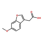 RHAWN 2-(6-Methoxybenzofuran-3-yl)acetic acid