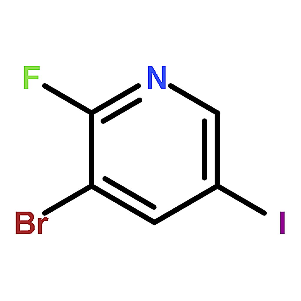 RHAWN 3-Bromo-2-fluoro-5-iodopyridine