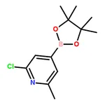 RHAWN 2-Chloro-6-methyl-4-(4,4,5,5-tetramethyl-1,3,2-dioxaborolan-2-yl)pyridine