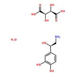 RHAWN L-4-(2-Amino-1-hydroxyethyl)-1,2-benzenediol bitartrate