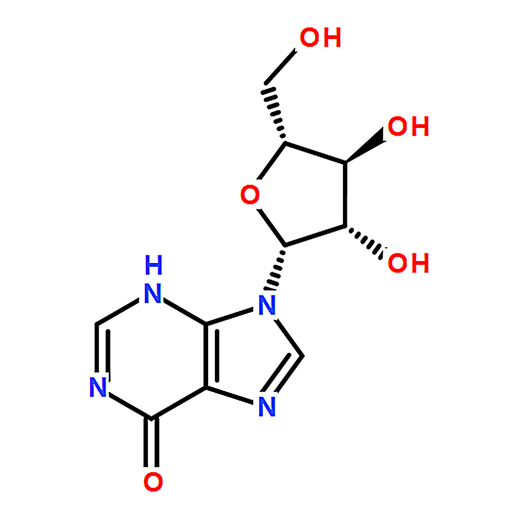 RHAWN 9-((2R，3S，4S，5R)-3，4-Dihydroxy-5-(hydroxymethyl)tetrahydrofuran-2-yl)-1H-purin-6(9H)-one