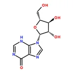 RHAWN 9-((2R,3S,4S,5R)-3,4-Dihydroxy-5-(hydroxymethyl)tetrahydrofuran-2-yl)-1H-purin-6(9H)-one