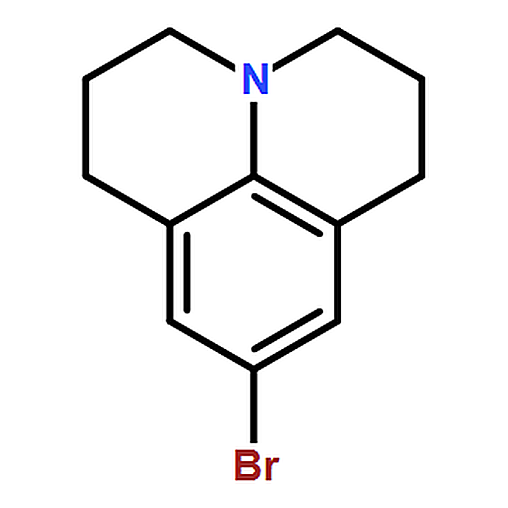 RHAWN 9-Bromo-1,2,3,5,6,7-hexahydropyrido[3,2,1-ij]quinoline