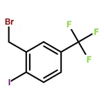 RHAWN 2-(Bromomethyl)-1-iodo-4-(trifluoromethyl)benzene
