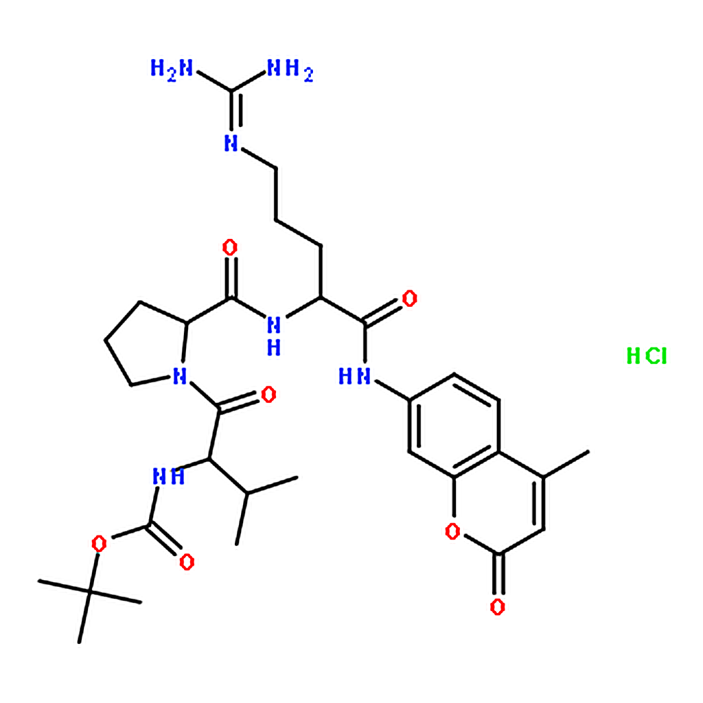 RHAWN N-T-Boc-Val-Pro-Arg 7-amino-4-methylcoumarin hydrochloride