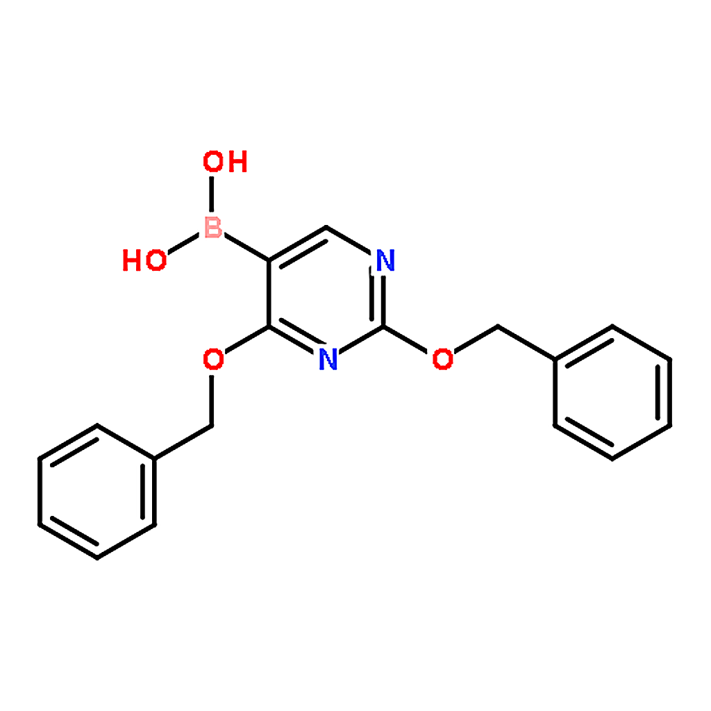 RHAWN 2,4-Dibenzyloxypyrimidine-5-boronic acid