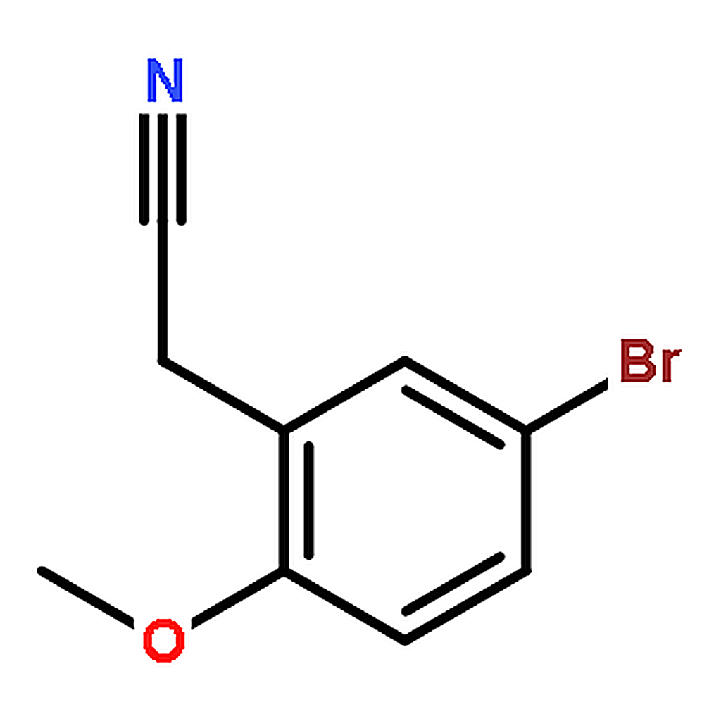 RHAWN 2-(5-Bromo-2-methoxyphenyl)acetonitrile