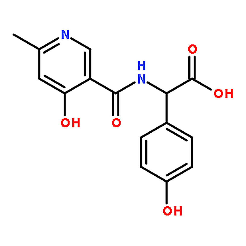 RHAWN (R)-2-(4-Hydroxy-6-methylnicotinamido)-2-(4-hydroxyphenyl)acetic acid