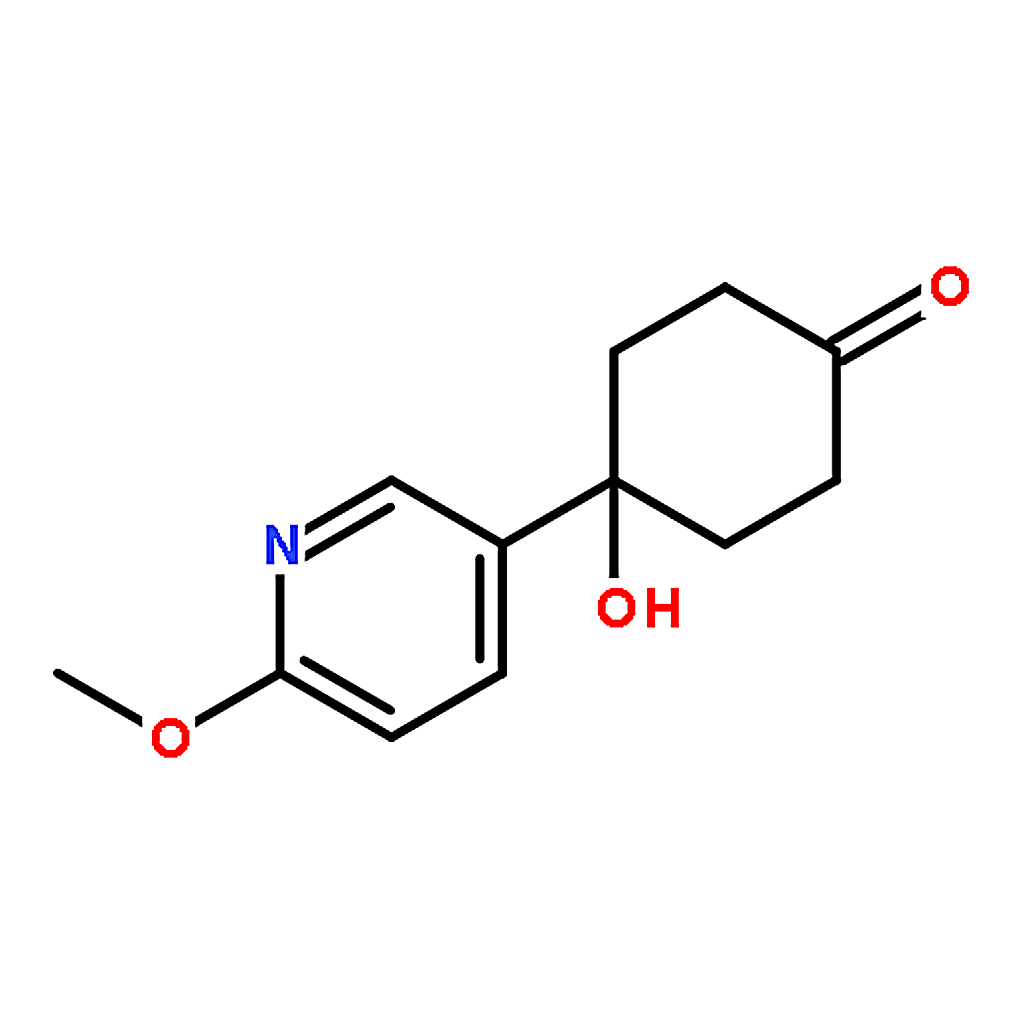 RHAWN 4-Hydroxy-4-(6-methoxypyridin-3-YL)cyclohexanone