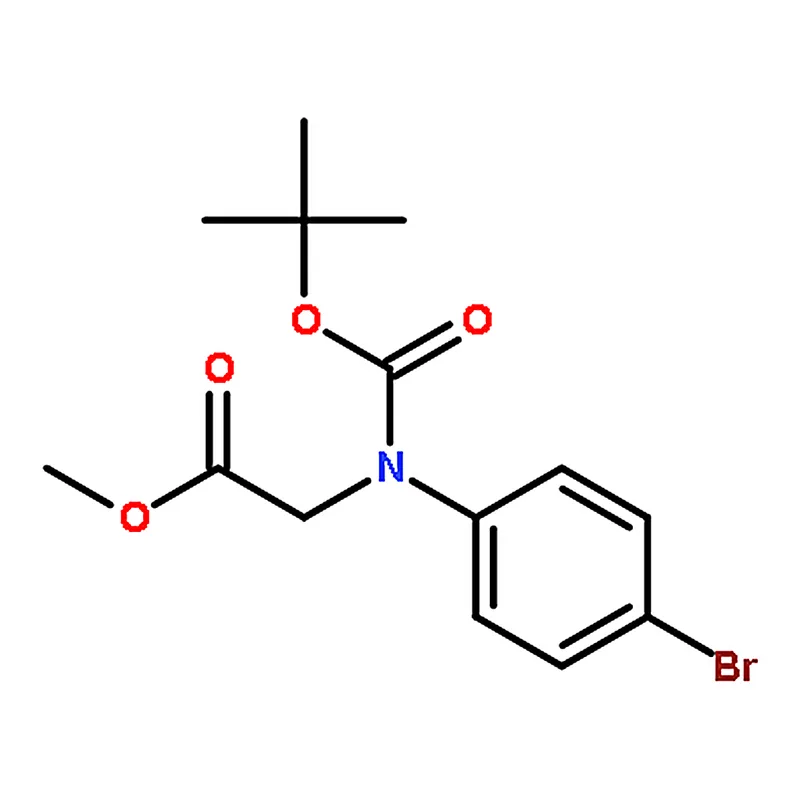 RHAWN Methyl 2-(4-bromophenyl)-2-((tert-butoxycarbonyl)amino)acetate