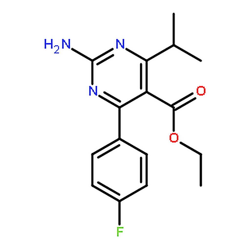 RHAWN Ethyl 4-(4-Fluorophenyl)-6-isopropyl-2-amino-pyrimidine-5-carboxylate