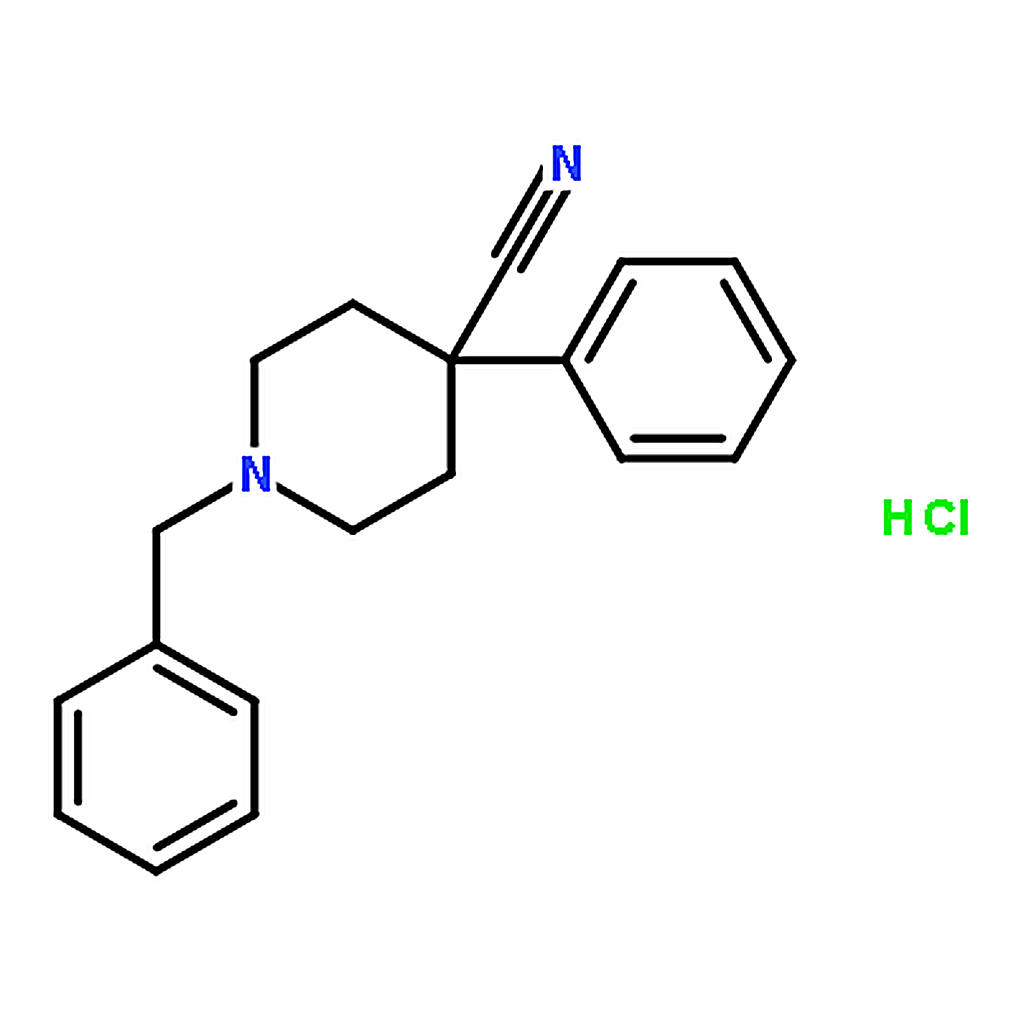 RHAWN 1-Benzyl-4-phenylpiperidine-4-carbonitrile hydrochloride