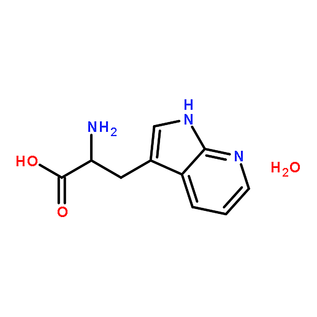 RHAWN 2-Amino-3-(1H-pyrrolo[2,3-b]pyridin-3-yl)propanoic acid hydrate
