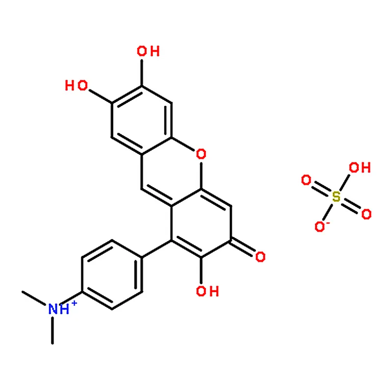 RHAWN 9-(4'-Dimethylaminophenyl)-2,6,7-trihydroxyfluorone Sulfate Hydrate