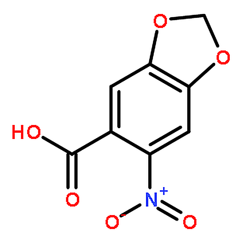 RHAWN 6-Nitrobenzo[d][1,3]dioxole-5-carboxylic acid