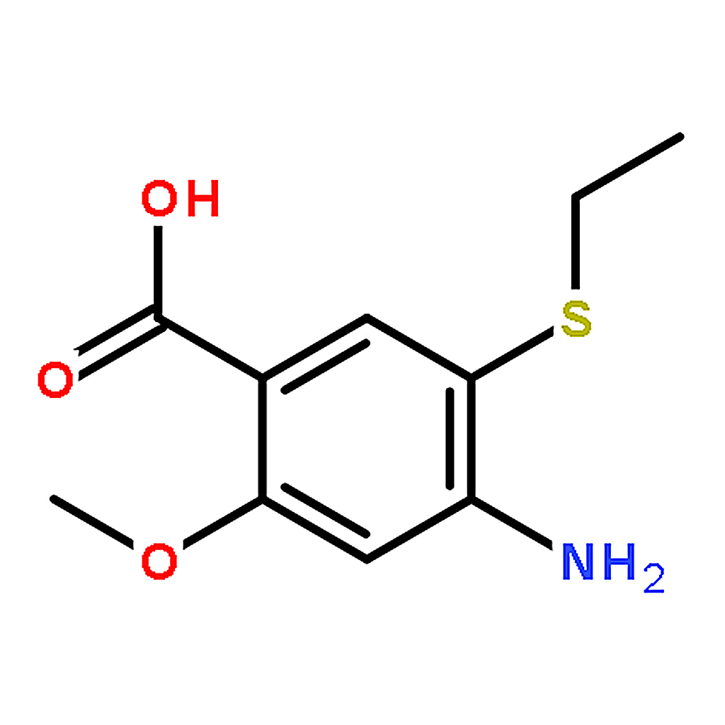 RHAWN 4-Amino-5-(ethylthio)-2-methoxybenzoic acid