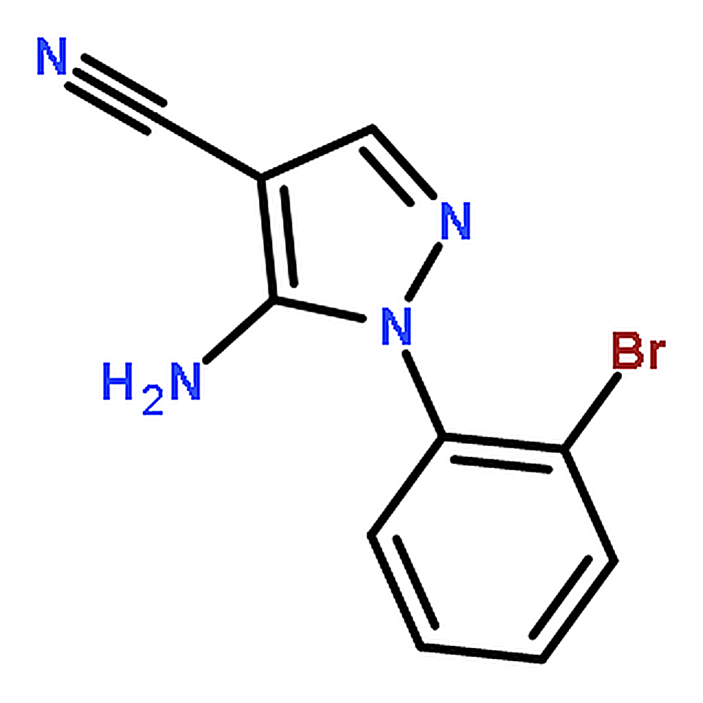 RHAWN 5-Amino-1-(2-bromophenyl)-1H-pyrazole-4-carbonitrile