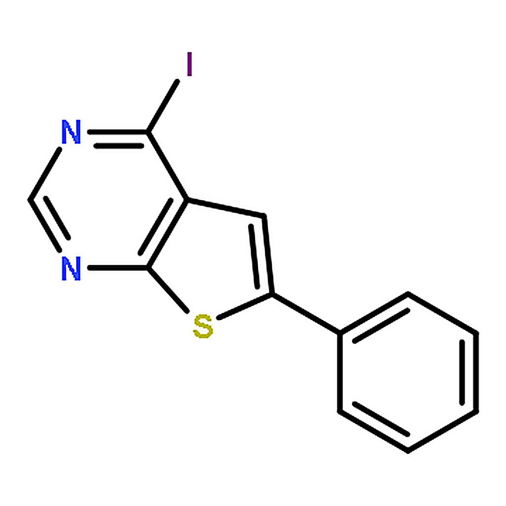 RHAWN 4-Iodo-6-phenylthieno[2,3-d]pyrimidine