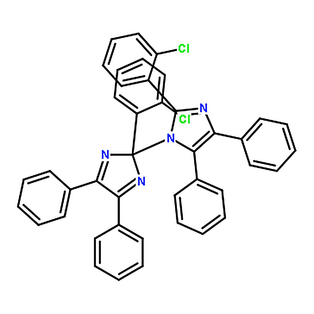 RHAWN 2,2'-Bis(2-chlorophenyl)-4,4',5,5'-tetraphenyl-1,2'-biimidazole [Photopolymerization Initiat