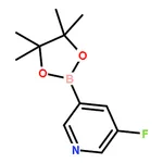 RHAWN 3-Fluoro-5-(4,4,5,5-tetramethyl-1,3,2-dioxaborolan-2-yl)pyridine