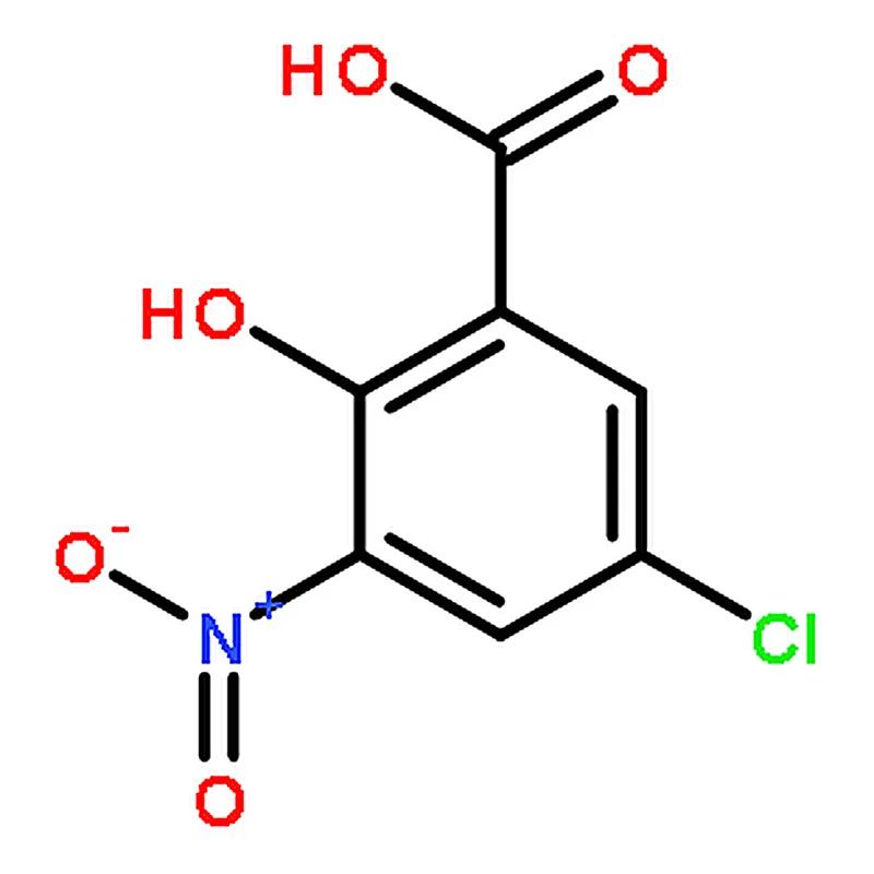 RHAWN 5-Chloro-2-hydroxy-3-nitrobenzoicacid